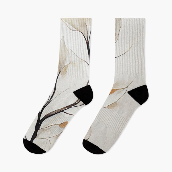 Item preview, Minimal Abstract Botanical beige and white plant designed and sold by pcusine.