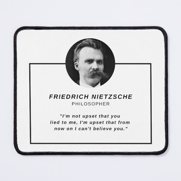 Item preview, Friedrich Nietzsche Quote designed and sold by The-Quote-House.