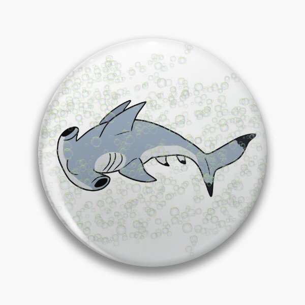 Item preview, Hammerhead Shark and Bubbles designed and sold by ChronicCrafting.