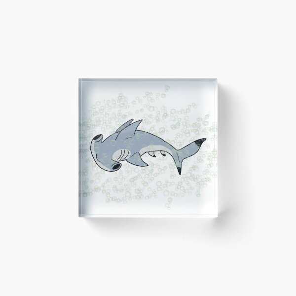 Item preview, Hammerhead Shark and Bubbles designed and sold by ChronicCrafting.