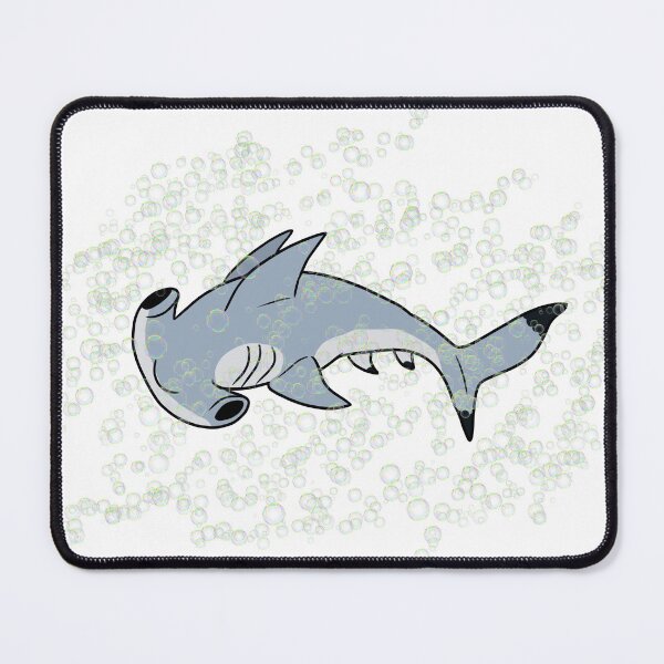 Item preview, Hammerhead Shark and Bubbles designed and sold by ChronicCrafting.