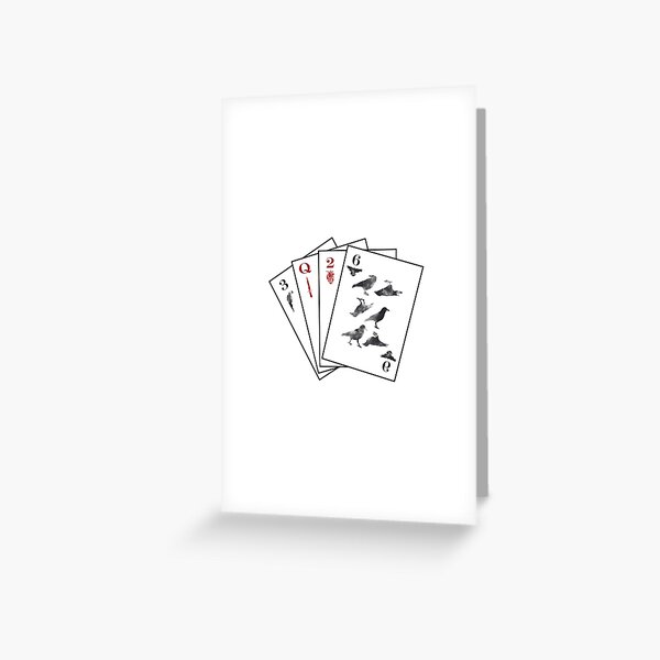 Six Of Crows Cards Greeting Card