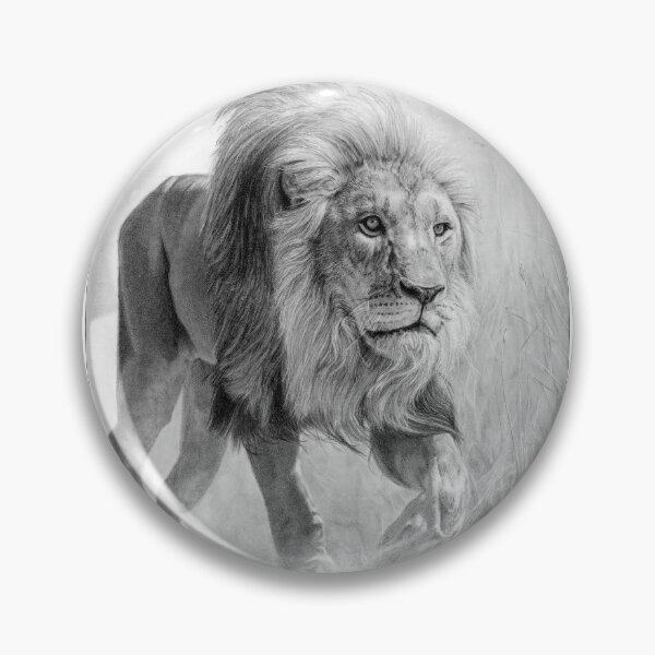 Item preview, Stalking Lion designed and sold by alexmdrawings.
