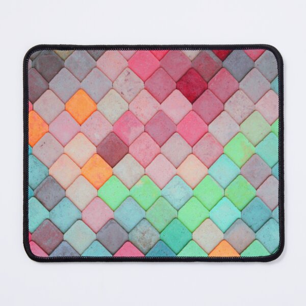 Item preview, Blue and Pink Diamond Tile Design designed and sold by designlee.