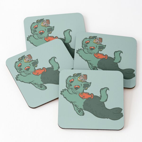 Item preview, Prince Nippin the Super Cute Mercat and His Fishy Friend designed and sold by RJKpoyp.