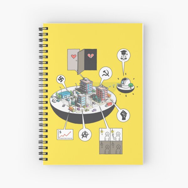 The Business of science Spiral Notebook