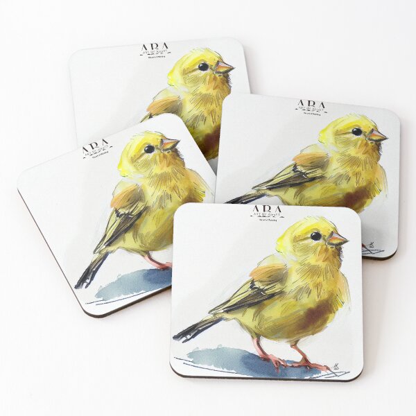 Item preview, Watercolor Canary designed and sold by ABArtByAlexST.