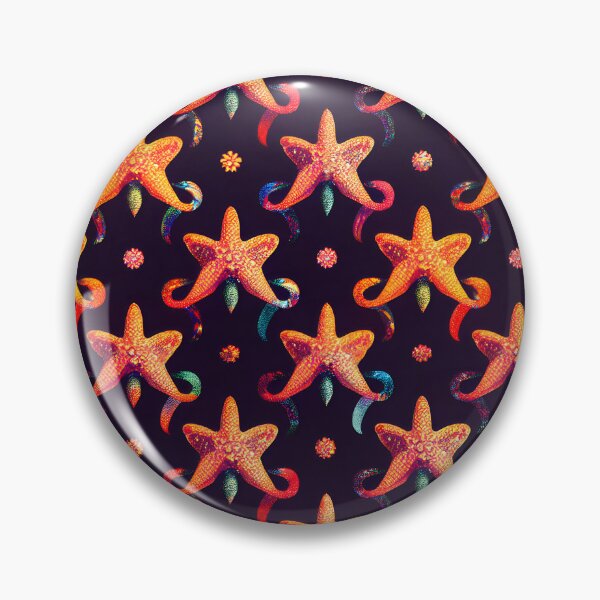 Item preview, Multicolor starfish on sea background designed and sold by Amicalis.