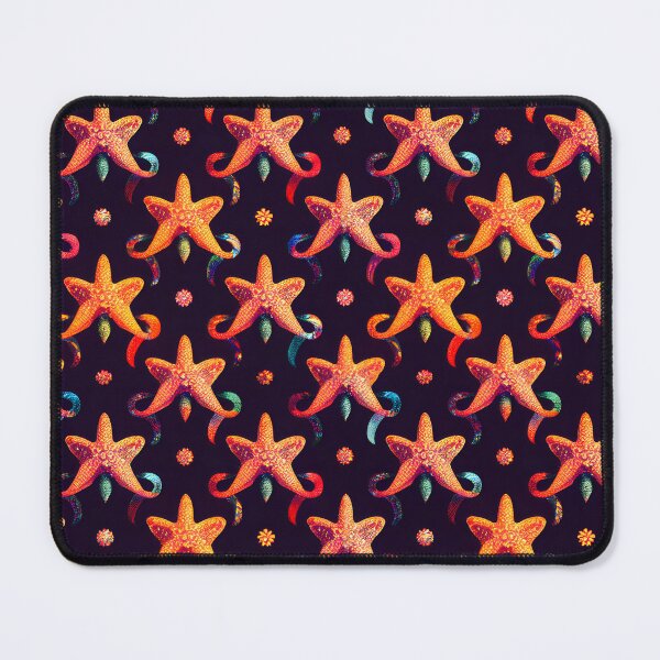 Item preview, Multicolor starfish on sea background designed and sold by Amicalis.