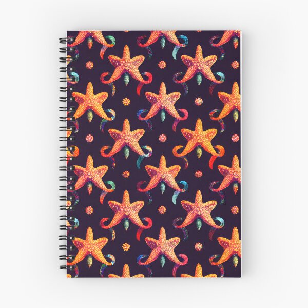 Item preview, Multicolor starfish on sea background designed and sold by Amicalis.