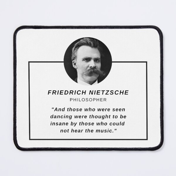 Artikelvorschau, Friedrich Nietzsche-Zitat entworfen und verkauft von The-Quote-House.