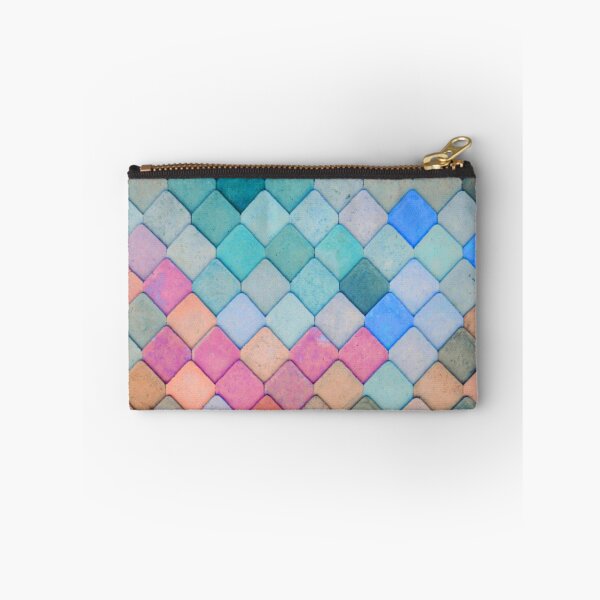 Item preview, Blue multicolor Diamond Tile Design designed and sold by designlee.