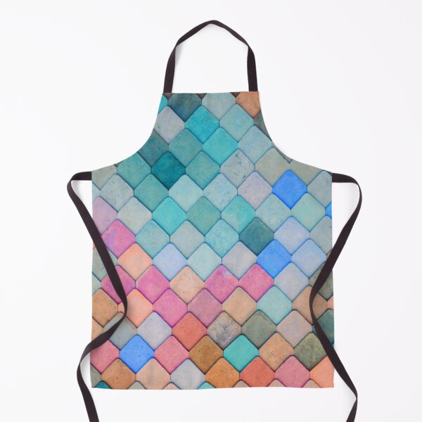 Item preview, Blue multicolor Diamond Tile Design designed and sold by designlee.