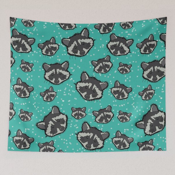Item preview, Trash Panda Raccoon Pattern designed and sold by KantstandyaC.