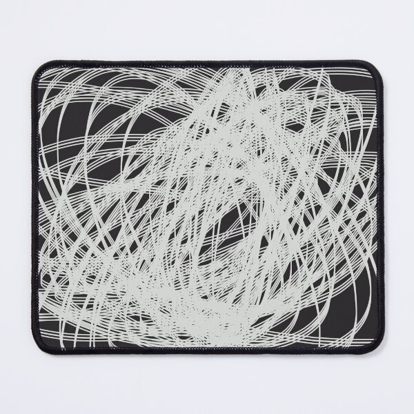 Item preview, Black and white abstract lines designed and sold by ABCco.
