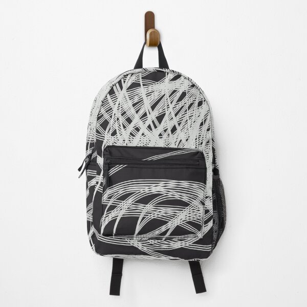 Item preview, Black and white abstract lines designed and sold by ABCco.