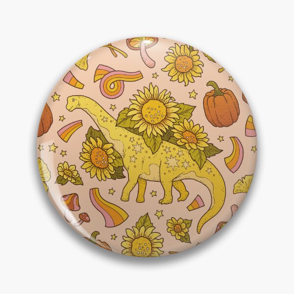 Item preview, Autumn Camarasaurus | Fall Dinosaur Sunflower Art | Fun Science Illustration designed and sold by OMEGAFAUNA.