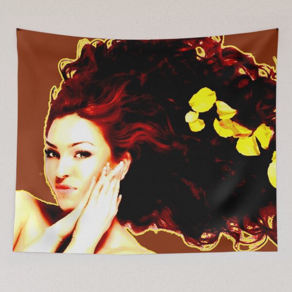 Item preview, Daisies In Red Hair  designed and sold by ontological.