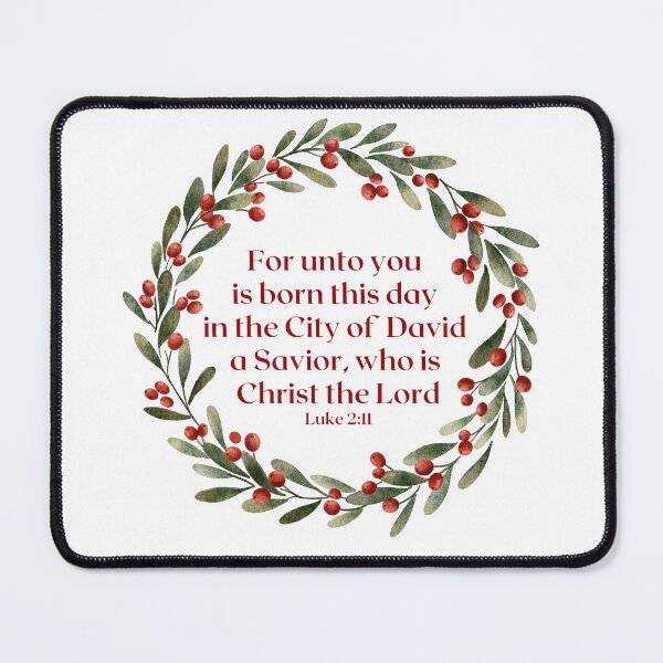 Item preview, Christmas Wreath - a Savior is Born designed and sold by GospelWork.