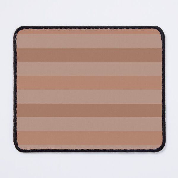Item preview, Shades of Brown Wide Horizontal Stripe designed and sold by rhombusOnion.