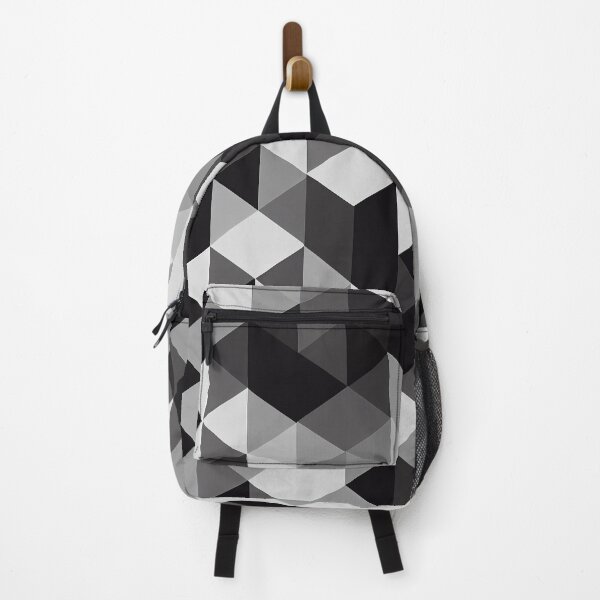 Item preview, Minimalist abstract polygonal shapes in white, grey, black designed and sold by pcusine.