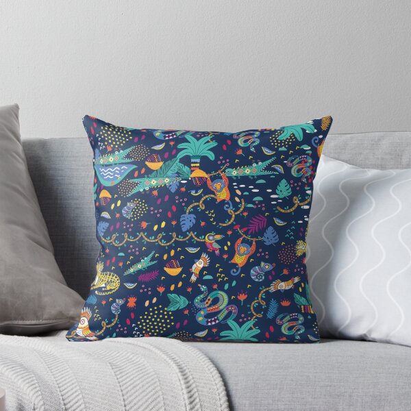 Item preview, Jungle animals pattern designed and sold by Cutululu.