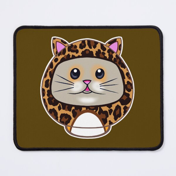 Item preview, Cute Kitty Leopard Print Daruma Doll designed and sold by SpaceTruck.