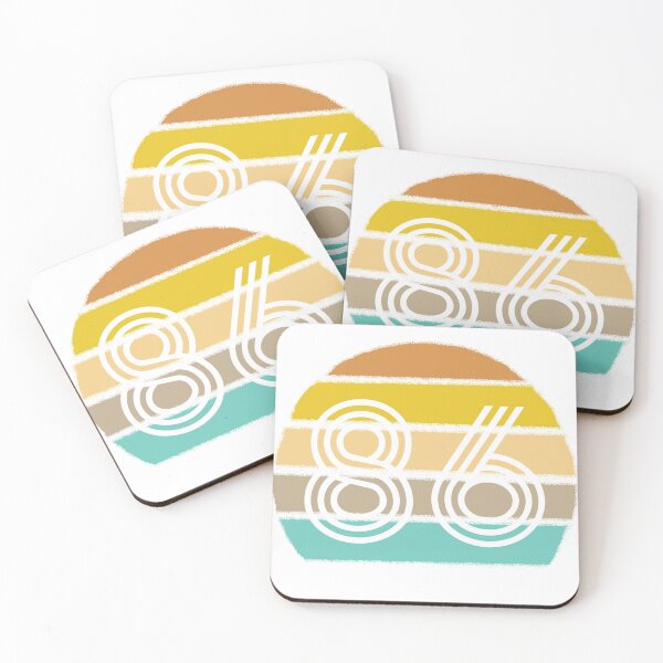 Item preview, Number 86 on Retro Sunset designed and sold by rhombusOnion.