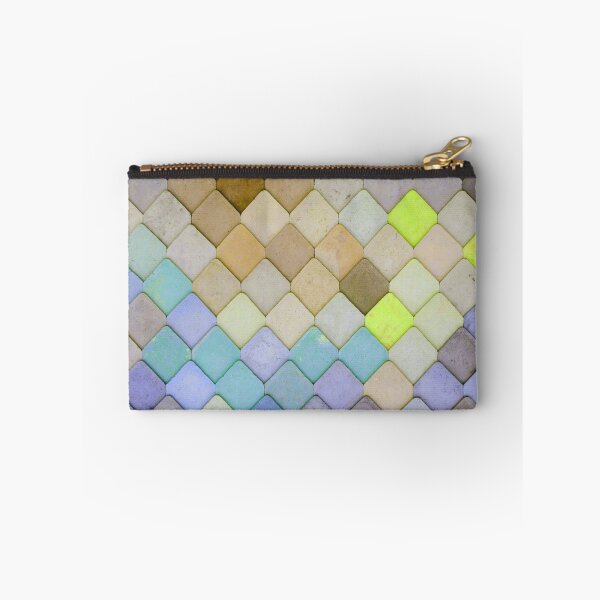 Item preview, Blue-Brown multicolor Diamond Tile Design designed and sold by designlee.