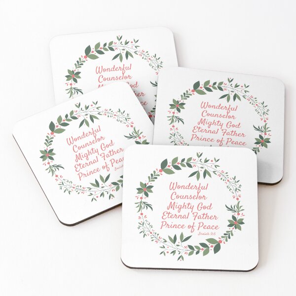 Item preview, Christmas Wreath - Wonderful Counselor designed and sold by GospelWork.