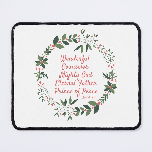 Item preview, Christmas Wreath - Wonderful Counselor designed and sold by GospelWork.