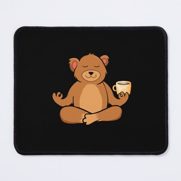 Item preview,  Yoga Coffee Naps Repeat - Bear designed and sold by Ahmed  Feki.