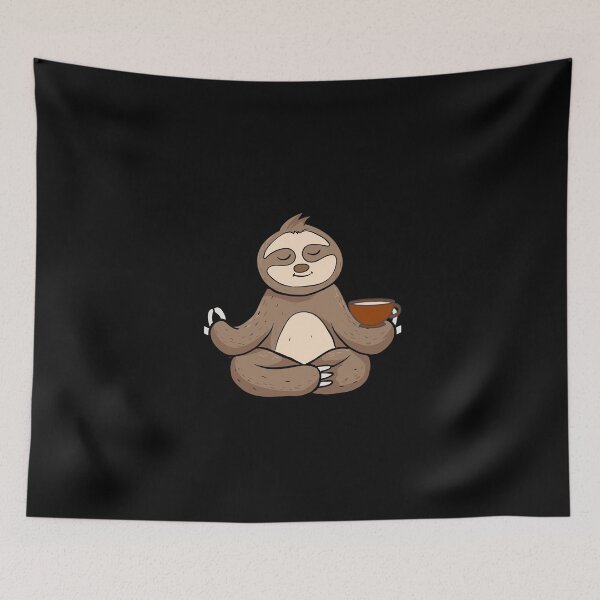 Item preview,  Yoga Coffee Naps Repeat - Sloth  designed and sold by Ahmed  Feki.