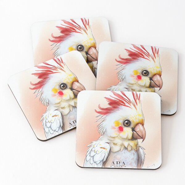 Item preview, Watercolor Cockatoo designed and sold by ABArtByAlexST.