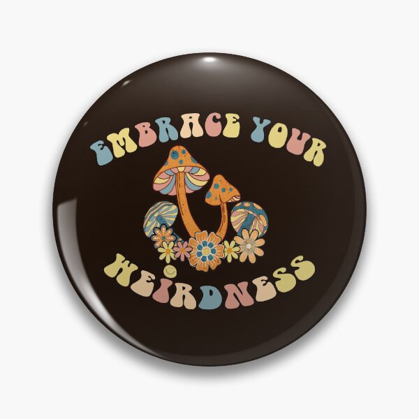 Item preview, Inspirational Quote Embrace Your Weirdness Retro designed and sold by tamdevo1.