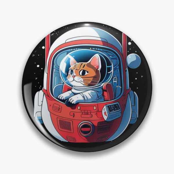 Item preview,  Astro Astronaut Rocket Space Cat designed and sold by TheWildFlix.