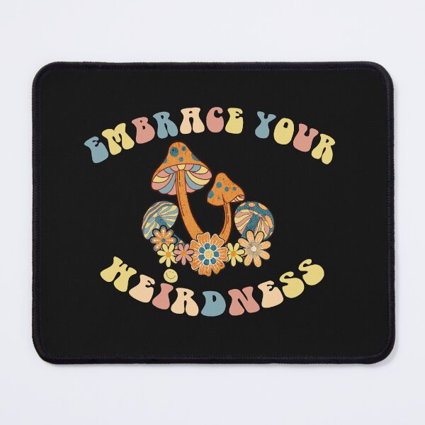 Item preview, Inspirational Quote Embrace Your Weirdness Retro designed and sold by tamdevo1.