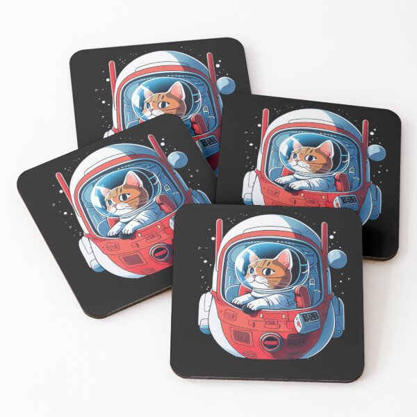 Item preview,  Astro Astronaut Rocket Space Cat designed and sold by TheWildFlix.
