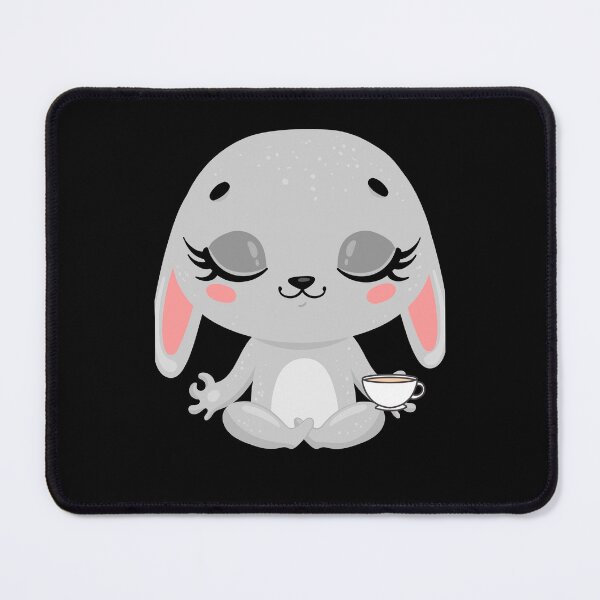 Item preview,  Yoga Coffee Naps Repeat - Cute Rabbit  designed and sold by Ahmed  Feki.