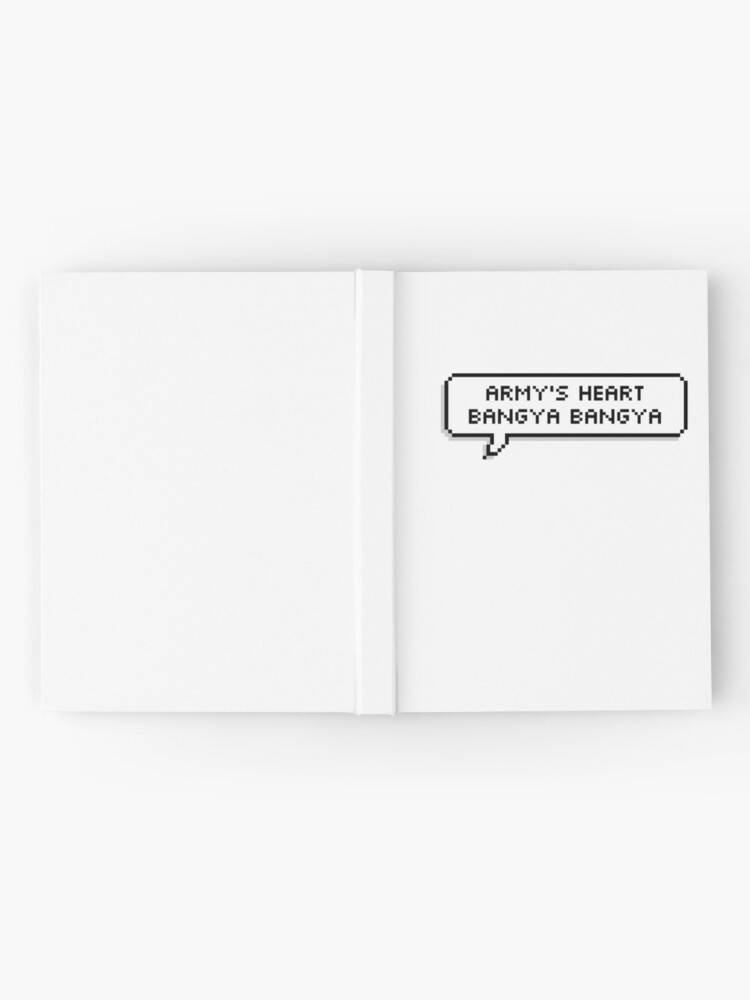 Army S Heart Bangya Bangya Hardcover Journal By Zerokara Redbubble