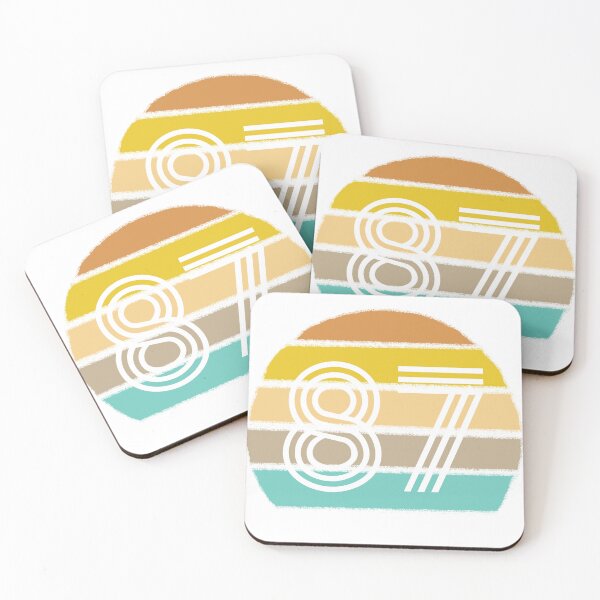 Item preview, Number 87 on Retro Sunset designed and sold by rhombusOnion.