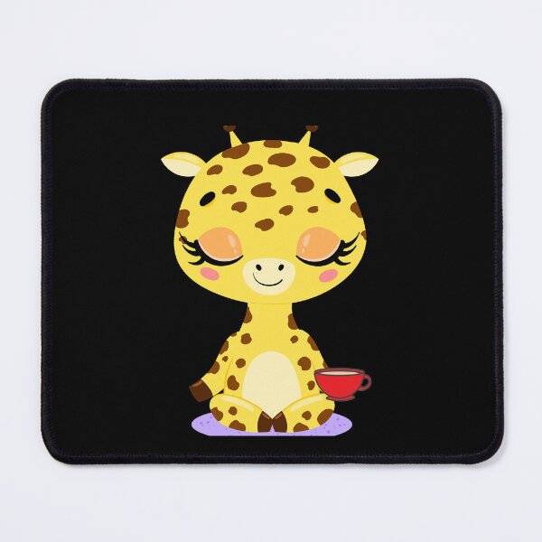 Item preview, Yoga Coffee Naps Repeat - Giraffe designed and sold by Ahmed Feki.