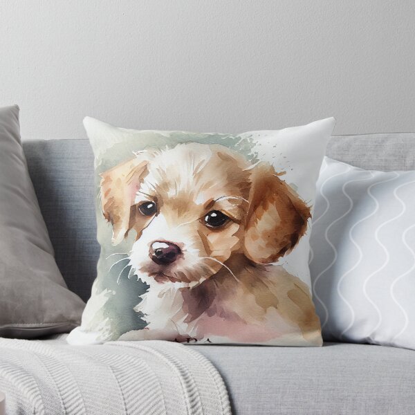 Item preview, Watercolor Puppy Dog designed and sold by ABArtByAlexST.