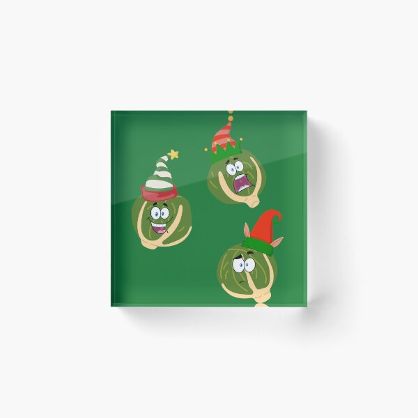 Item preview, Christmas brussels sprouts designed and sold by Mandii Pope.