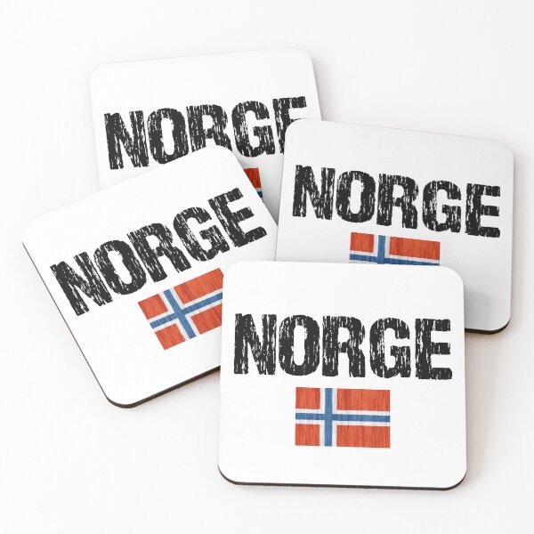 Item preview, Norge Noruega Bandera apenada designed and sold by Nirvanibex.