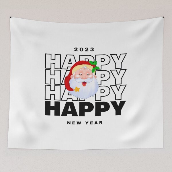 Item preview, Happy New Year 2023 From Santa Claus designed and sold by alaasobhi.