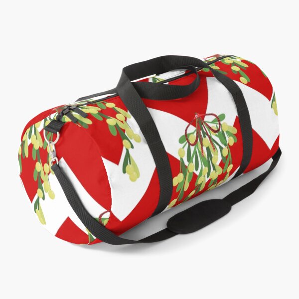 Item preview, christmas chevron mistletoe designed and sold by Gossip Rag.