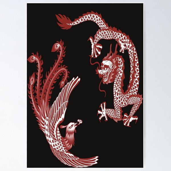 Artikelvorschau, PHOENIX AND DRAGON DANCING entworfen und verkauft von sailorsam1805.