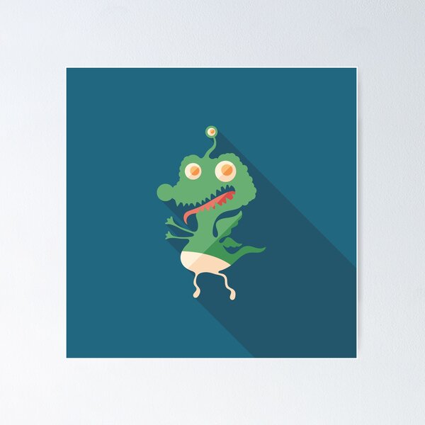 Item preview, Cheerful Monster designed and sold by Yury Velikanov.