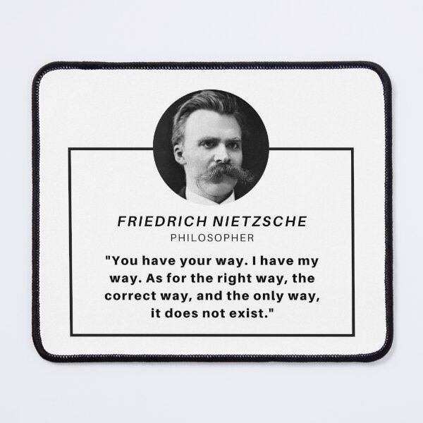 Item preview, Friedrich Nietzsche Quote designed and sold by The-Quote-House.